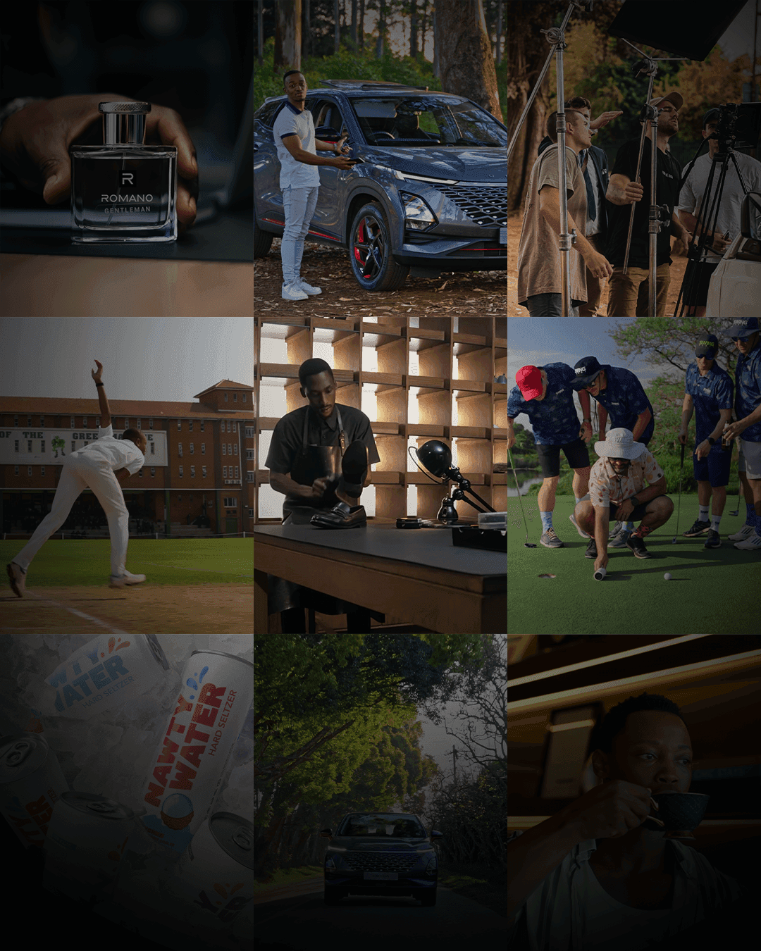 Collage of Mundane Media Projects